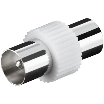 goobay Koaxial Adapter Plug-Plug (4040849115356) (