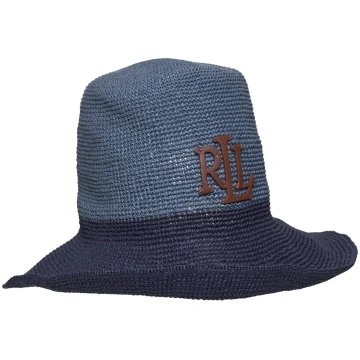 Lauren Ralph Lauren - Two-Tone Crocheted Straw Buc