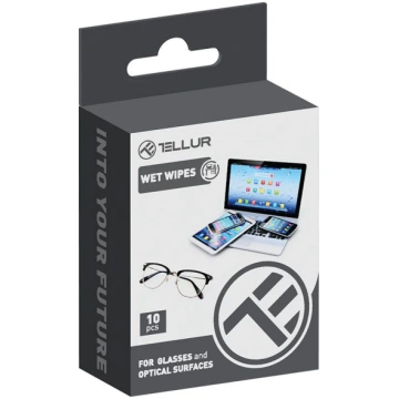 Tellur wet wipes for optical surfaces 10pcs set TL