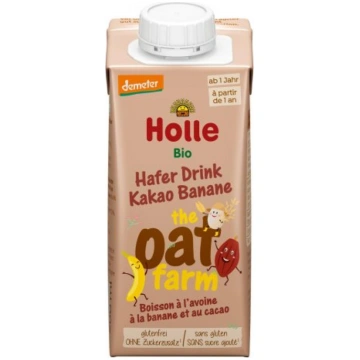 Auzu kakao banānu dzēriens BIO 200ml Holle