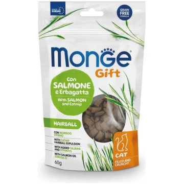 Monge Gift Filled And Crunchy Hairball Salmon And 