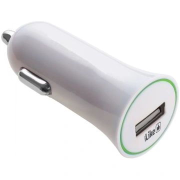 Auto lādētāji iLike - Car Charger ICC01 White 4752