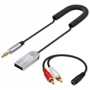 Transmiter FM Roxtone Qoltec adapter odbiornik Aud