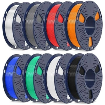 SUNLU PLA+ 3D printeru filaments, 8 gabali, PLA Pl