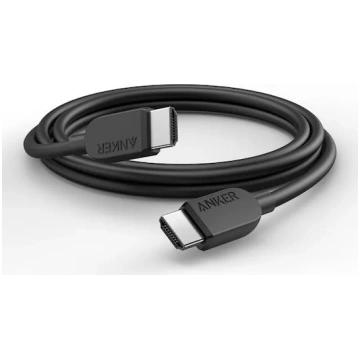 Kabelis Anker HDMI Cable (6 ft, 8K) B2C Black