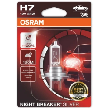 OSRAM automašīnas spuldze NIGHT BREAKER SILVER +10