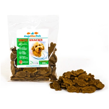 Dogs and Cats like Fish Biskvīti suņiem 200g