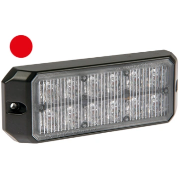 Axixtech LED horizontāls signāla lukturis, sarkans