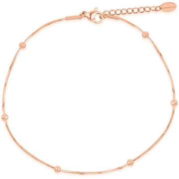 DONDELLA Belissa Rose Gold Anklet 23+3cm