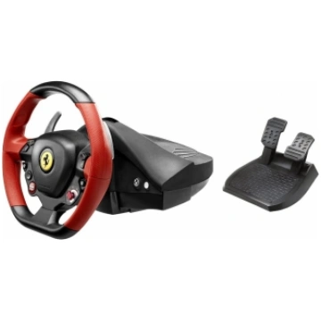 Spēļu stūre Thrustmaster Ferrari 458 Black/Red (44