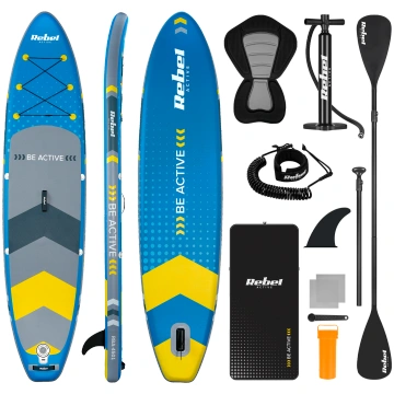 SUP board REBEL ACTIVE RBA4501 - blue RBA-4501-BL