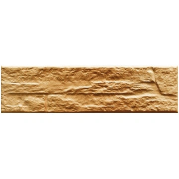 Klinkera fasādes flīze Cerrad 24.5x6.5 dzeltens re