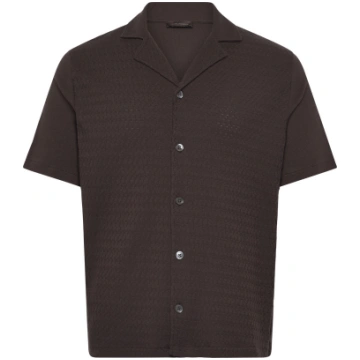 Oscar Jacobson - Kirk Knitted Shirt - izmērs M