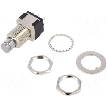 Switch: push-button | Pos: 2 | DPDT | 6A/125VAC | 
