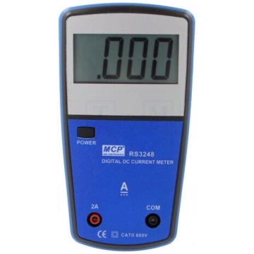 Ammeter | LCD | 3,5 digit | I DC: 1÷1999mA | 94x15