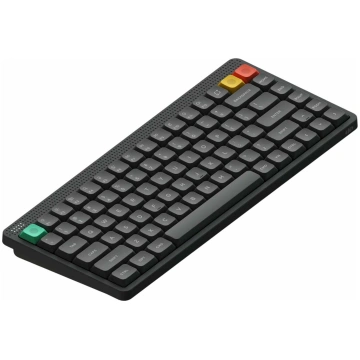 Bezvadu spēļu tastatūra NuPhy Node 100 Red Nano, A