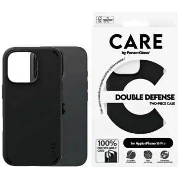 PanzerGlass CARE Double Defense vāciņš iPhone 16 P