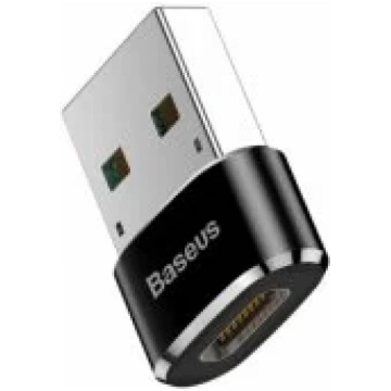Baseus Adapter USB Type C to USB A Black vads CAAO