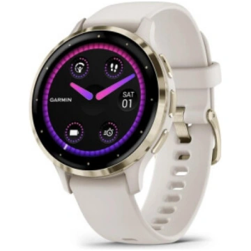 SMARTWATCH VENU 3S/IVORY/GOLD 010-02785-04 GARMIN