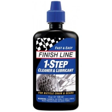 Ķēdes tīrītājs/smērviela Finish Line 1-Step 120ml 