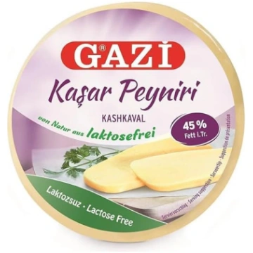 Gazi Kashkaval bez laktozes – 1 x 400 g – pusciets