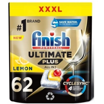 Finish ULTIMATE PLUS CAPSULES 62 PCS LEMON 011001 