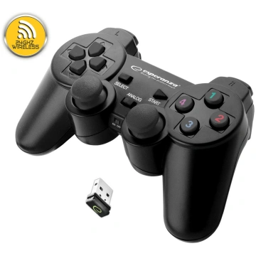 GAMEPAD WIRELESS 2.4GH PS3/PC GLADITOR