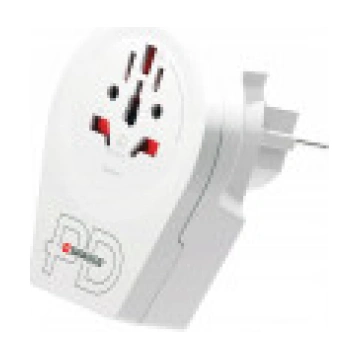 Adapteris universāla ligzda ar USB USB-C 230V 16A 
