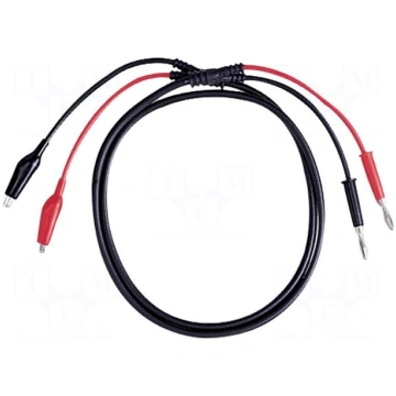Test leads | banana plug 4mm x2,crocodile clip x2 
