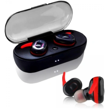 Austiņas V.Silencer Ture Wireless Earbuds Black/R 