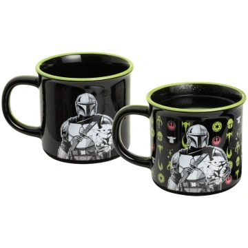 Paladone Mandalorian and Grogu Heat Change Mug | T
