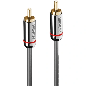 Lindy 35341 audio kabelis 3 m RCA Antracīts