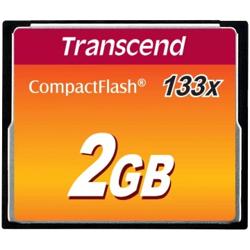 Zibatmiņa Transcend 2GB CompactFlash 133x TS2GCF13