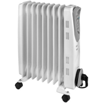 Eļļas radiators vidēju telpu papildu apsildei 2000