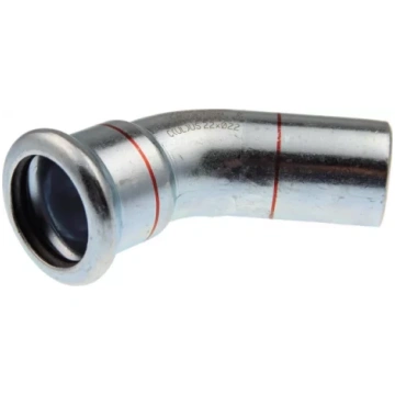 Karbona līkums 45° 18x18 i-ā (Steel) KAN-therm