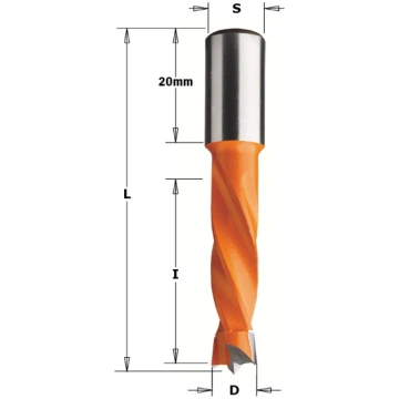 Koka urbis CMT; S=10x20 mm; D=5x57,5 mm