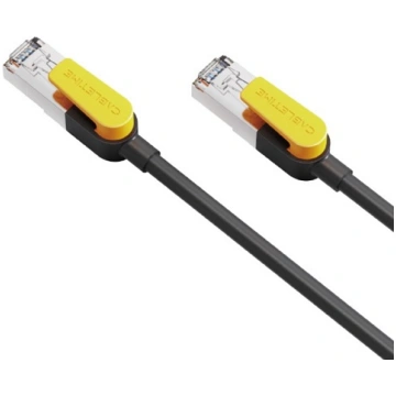 Cat7 S/STP kabelis, 2 m, melns Cabletime