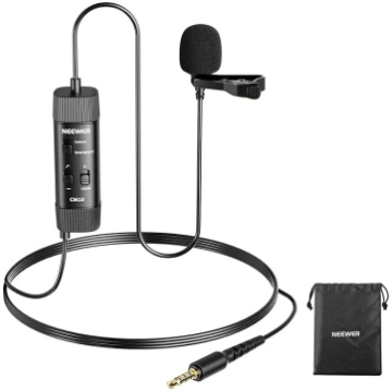NEEWER 3,5 mm TRRS Lavalier mikrofons, Plug & Play