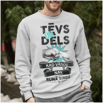 Džemperis "Tēvs un dēls" (bez kapuces)