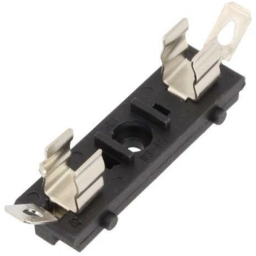 Fuse holder; screw; 6.3x32mm; 10A; PBT; UL94V-0; C