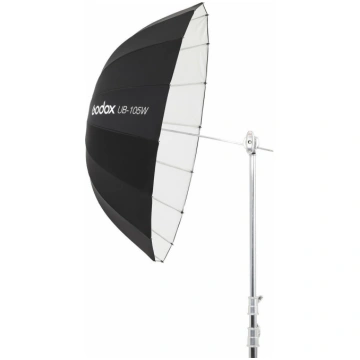Godox 105cm parabolisks dziļš lietussargs balts