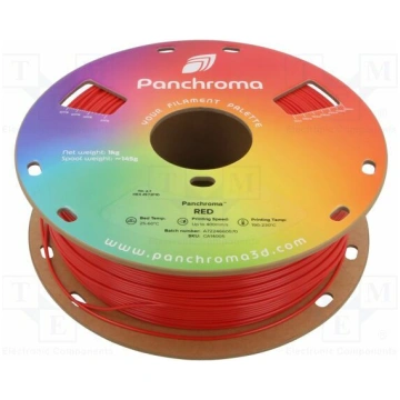 Filament: CoPE; 1.75mm; red; 190÷230°C; 1kg; Table