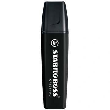 Stabilo Zakreslacz marker BOSS 70/46 czarny sciety