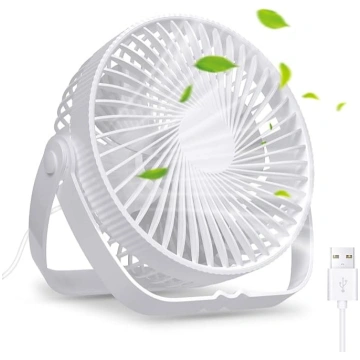 USB ventilators, mazs galda ventilators, beztrokšņ