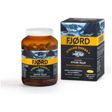 FJORD Strong OMEGA-3, 80 kapsulas