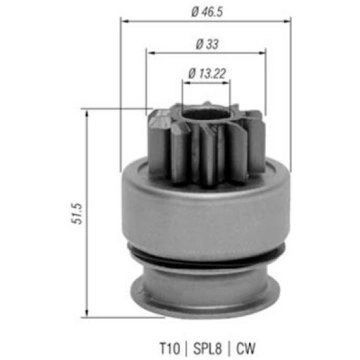 Zobrats, Starteris 940113020348 MAGNETI MARELLI