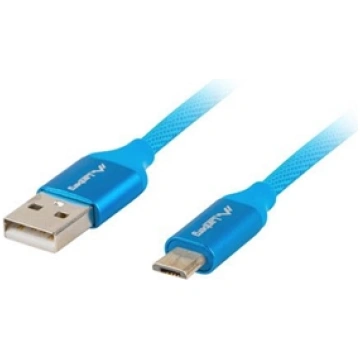 LANBERG CABLE USB 2.0 MICRO-B (M) - A (M) 1M QC E7