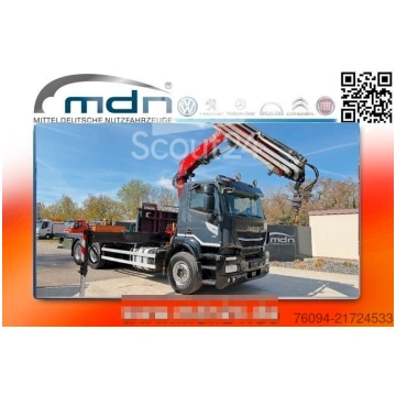 Lietots - IVECO Stralis X-Way 360 6x4 Pritsche Kra