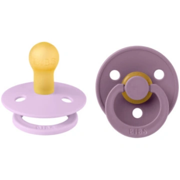 BIBS Colour Round - Violet Sky / Mauve 6-18 months