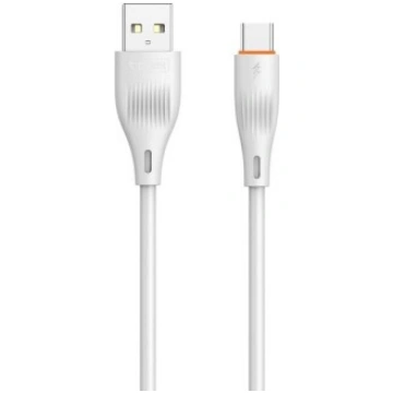 T-PHOX CABLE X-LITE TYPE-C WHITE 1M 3A Nav zinams 